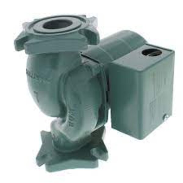 Taco 0010-MSF2-IFC 3-Speed Cast Iron Circulator - Integral Flow Check, 1/20 HP Side View