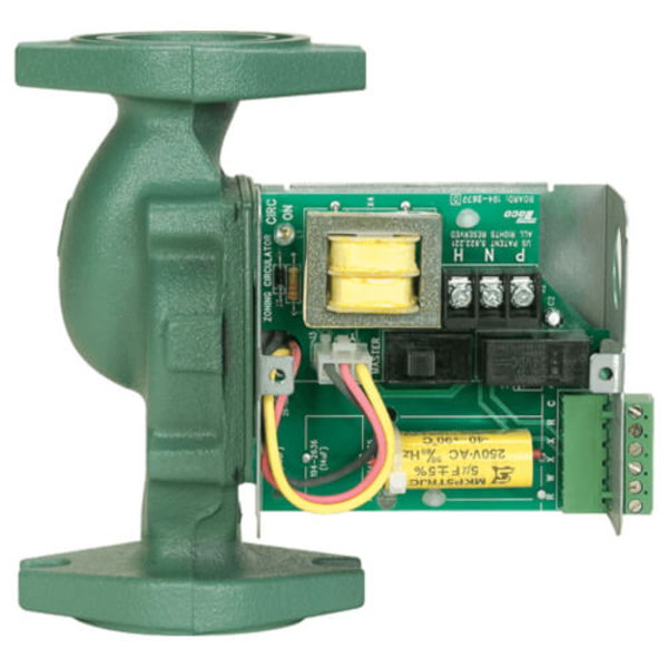 Taco 0010-ZSF3 0010 Stainless Steel Priority Zoning Circulator, 1/8 HP Front View