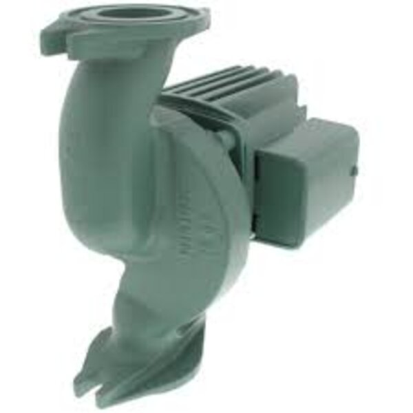 Taco 0012-F4-4 Cast Iron Circulator (HV Equivalent), 1/8 HP, Rotated 1-1/2" Flanges Side View