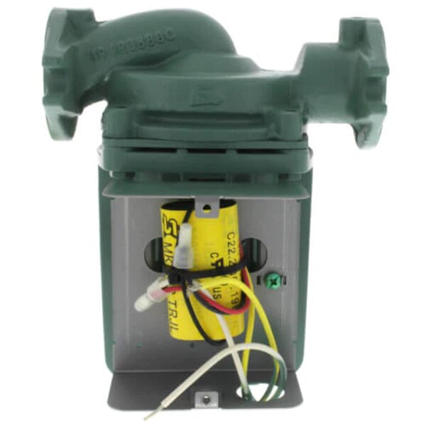 Taco 0013-BF4Y-J Bronze Circulator with Cast Iron Casing, 1/6 HP (230V) Side View