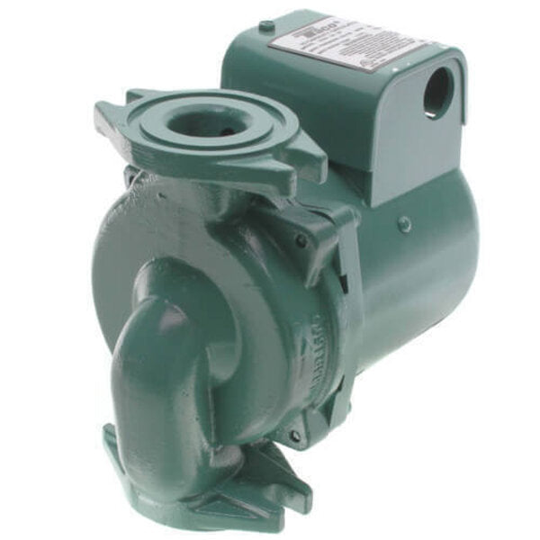 Taco 0014-003RP Cast Iron 2400 Series Wood Boiler Circulator Pump, 1/6 HP Side View