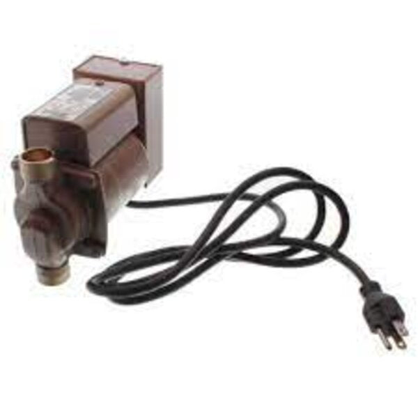 Taco 006-B4-1PNP Plumb n' Plug Pump w/ Line Cord, 1/40 HP (3/4" Sweat) Side View