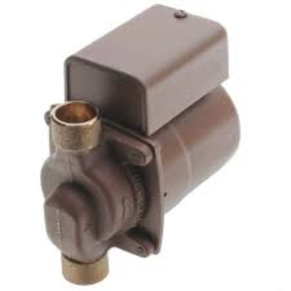 Taco 006-B4 (3/4" Sweat) Taco Bronze Circulator, 1/40 HP Front View