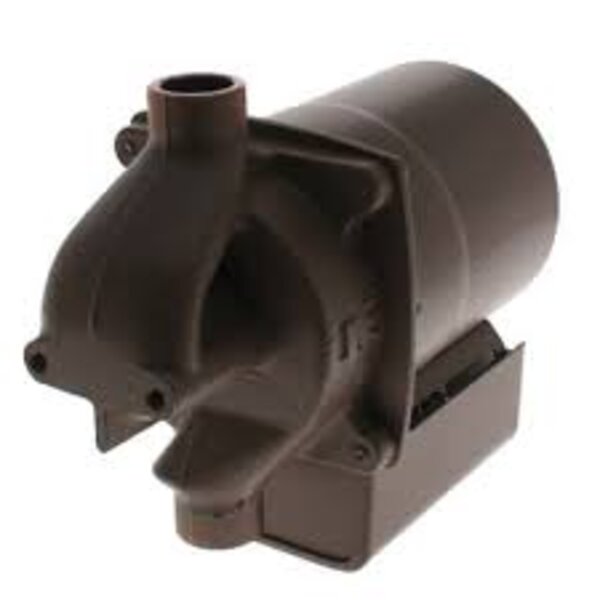 Taco 006-BC7-1IFC 1/2" Sweat Taco Bronze Circulator w/ Integral Flow Check, 1/40 HP Side View