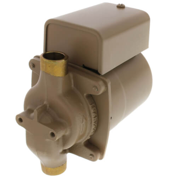 Taco 006-BC8Y (1/2" Sweat) Taco Bronze Circulator, 1/40 HP (230V) Side View