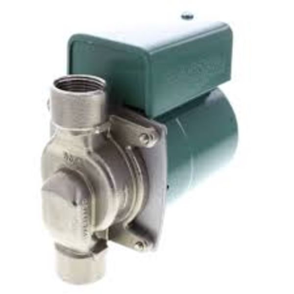 Taco 006-ST4 (3/4" Threaded) Stainless Steel Circulator 1/40 HP Front VIew