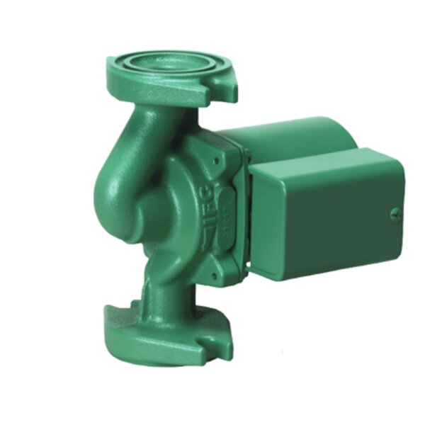 Taco 006-VRF4 Variable Speed Cast Iron Circulator, Rotated Flange, 1/40 HP Side View