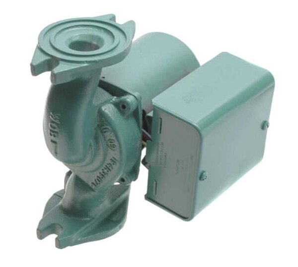 Taco 007-ZF5-3IFC Cast Iron Priority Zoning Circulator w/ Integral Flow Check, 1/25 HPSide View