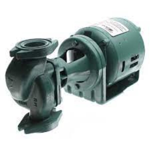 Taco 110-24 Cast Iron Three-Piece Circulator Pump, 1/12 HP Side View
