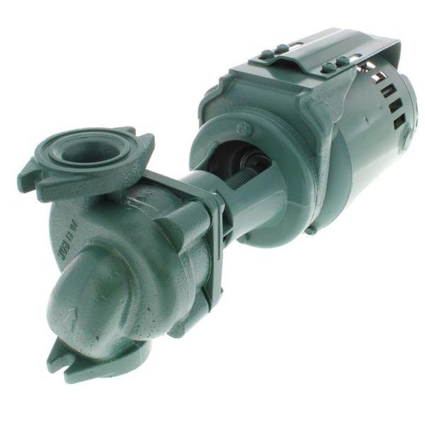 Taco  112-14 Cast Iron Three-Piece Circulator Pump, 1/3 HP Side View