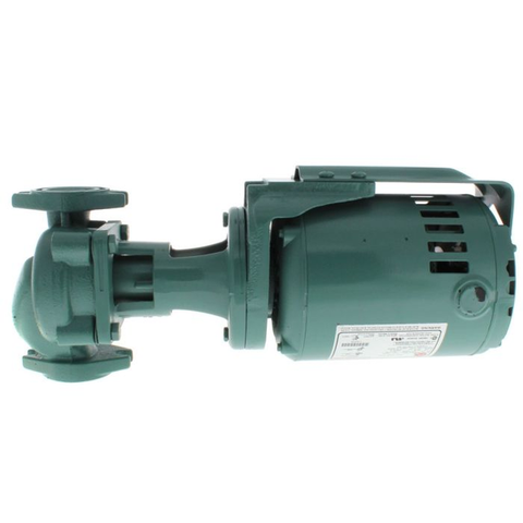 Taco  112-14 Cast Iron Three-Piece Circulator Pump, 1/3 HP Front View