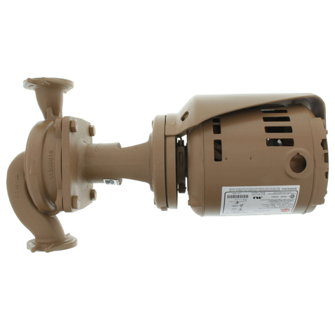 Taco 113-4S Stainless Steel Three-Piece Circulator Pump, 1/8 HP Side View