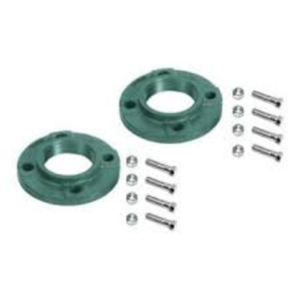 Taco 185-112C 2-1/2" Cast Iron 4-bolt threaded Flange for 1400-70/3 & 2400-70/3