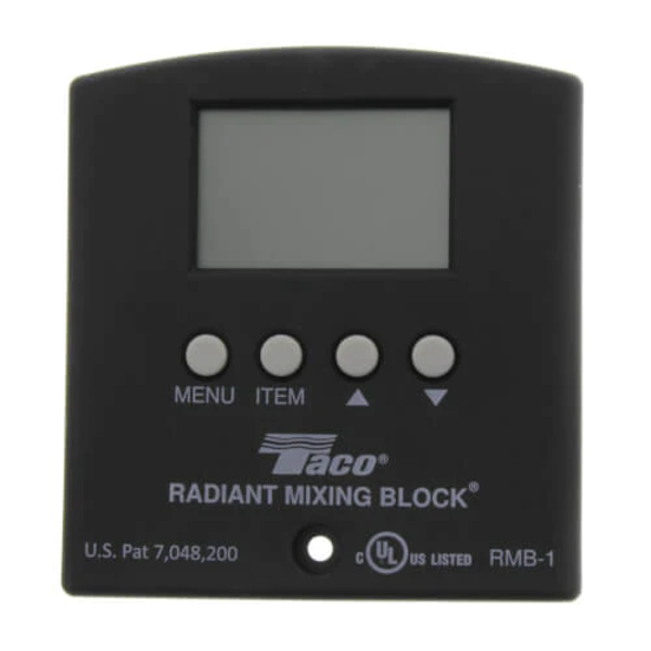 Taco 193-004RP Radiant Mixing Block Control Panel Front VIew