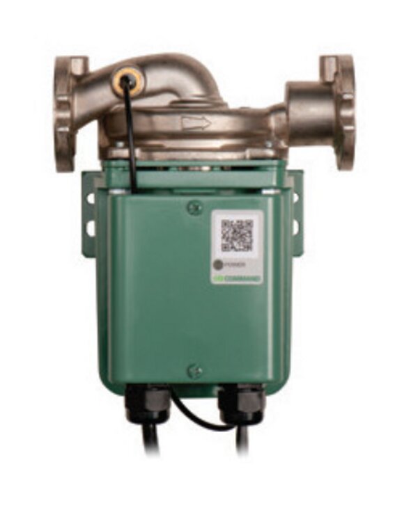 Taco 198-215RP TacoGenie 0011-CF Pump, 1/8 HP (3/4" Flanged) Side View