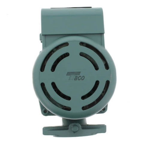 Taco 2400-70-3P Cast Iron Series Circulator Pump, 1/2 HP Back View