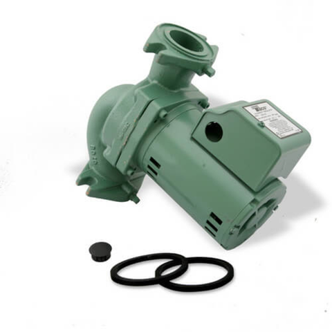 Taco 2400-70/3-3P Cast Iron  Series Circulator Pump, 1/2 HP Front View