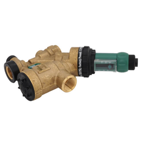 Taco 3450-H2 1/2" Combination Boiler Feed Valve & Backflow (Union Press x NPT) Back View