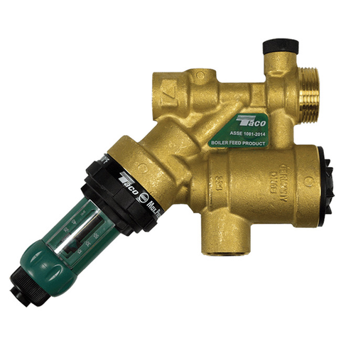 Taco 3450-H2 1/2" Combination Boiler Feed Valve & Backflow (Union Press x NPT) Front View