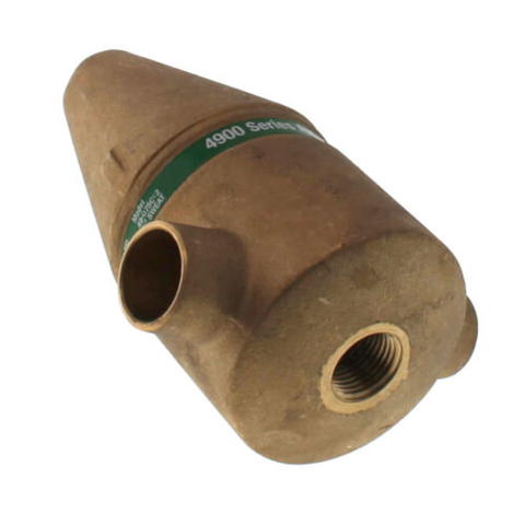 Taco 49-075C-2 3/4" Brass 4900 Series Air Separator (Sweat) Back View
