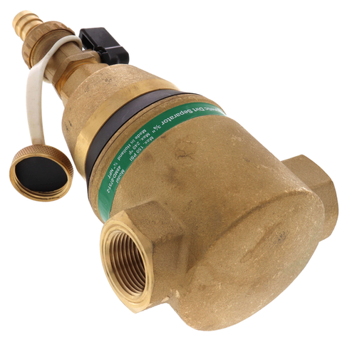 Taco 49MD-125T-2 1-1/4" Brass Series Magnetic Dirt Separator (Threaded)