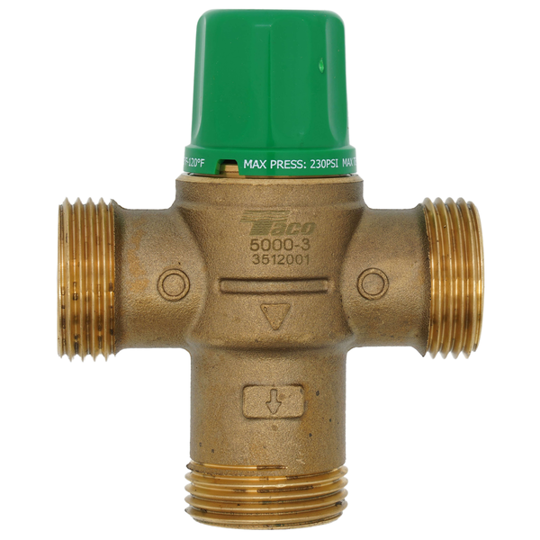 Taco  5000-3 Series 5000-3 Mixing Valve Body Frint View