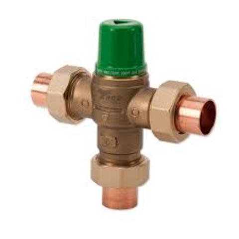 Taco 5003-HX-C3 3/4" Sweat Union Heating Only Mixing Valve Front View