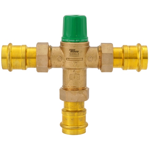 Taco 5004-H3 1" Press Mixing Valve (Low Lead) Front View