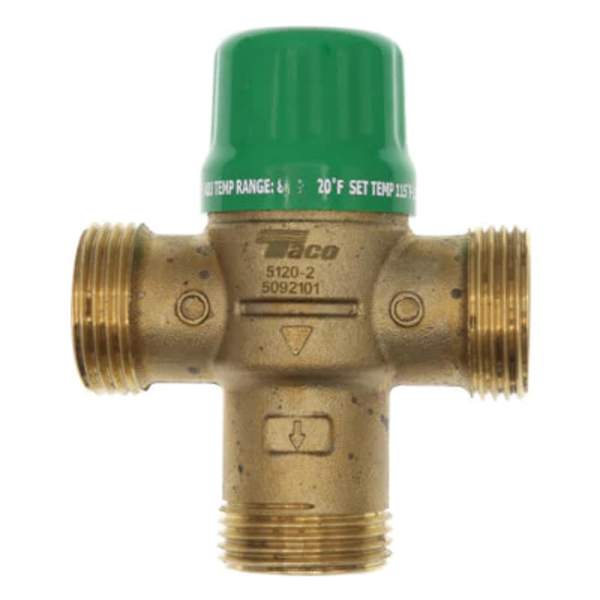 Taco 5120-2 Series Mixing Valve Body Front View