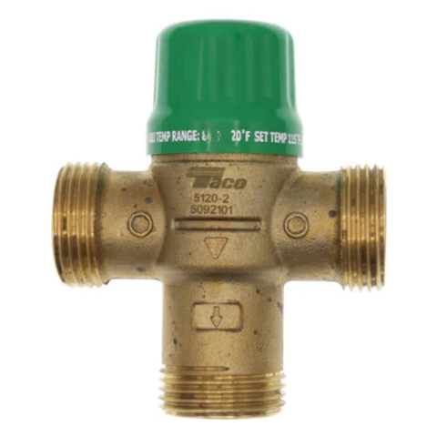 Taco 5120-2 Series Mixing Valve Body Front View