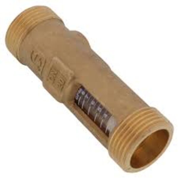Taco 7202-3 1" Union TacoSetter Inline Balancing Valve (2-8 GPM) Side View
