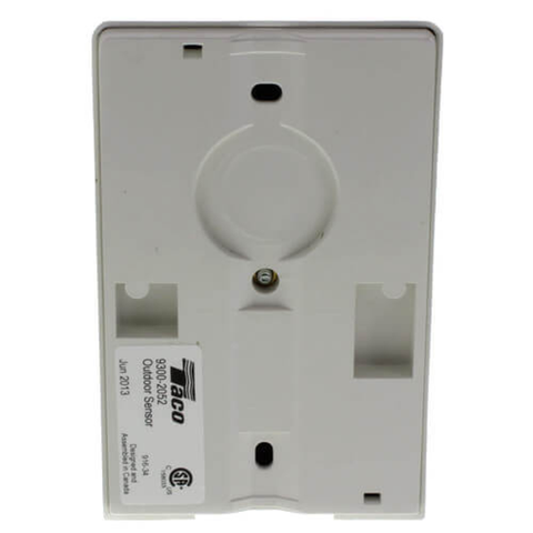 Taco 9300-2052RP Outdoor Sensor for Taco iSeries Mixing Valves Back View