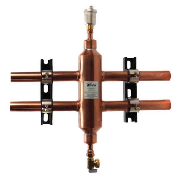 Taco HSEP125-1 1-1/4" Hydraulic Separator Side View