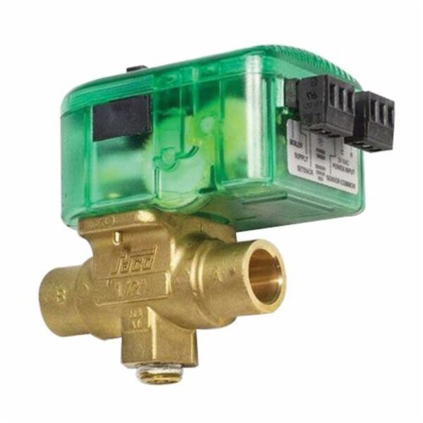 Taco I075C2S-2 3/4", 2 Way Setpoint I-Series Mixing Valve w/ Sensor Side View