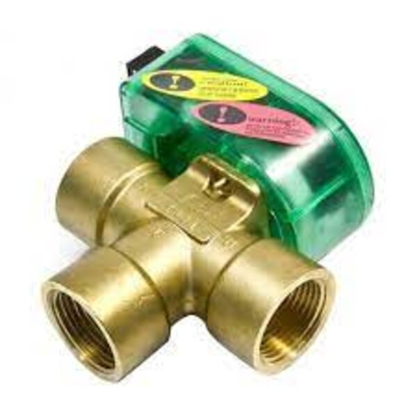 Taco I100C3S-1 1", 3 Way Setpoint I-Series Mixing Valve (Sweat) Side View