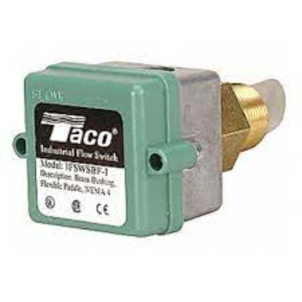 Taco IFSWSSF-1 1" Stainless Steel Flow Switch NEMA4 w/ Flexible Paddles (Small Turn Radius) Side View