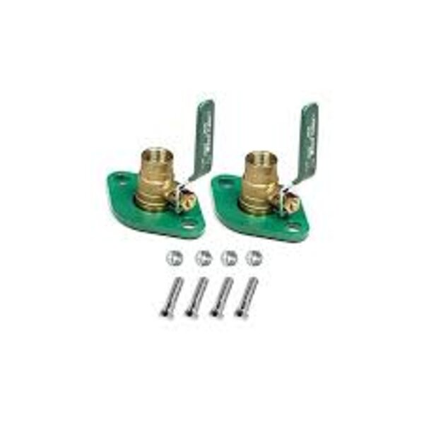 Taco SFL-050T 1/2" Threaded Shut-Off Freedom Swivel-Flange Set Side View