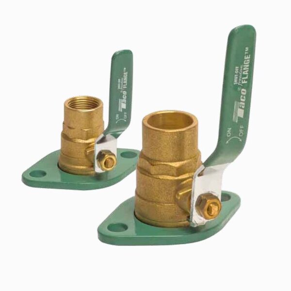 Taco SFL-125T 1-1/4" Threaded Shut-Off Freedom Swivel-Flange Set Side View