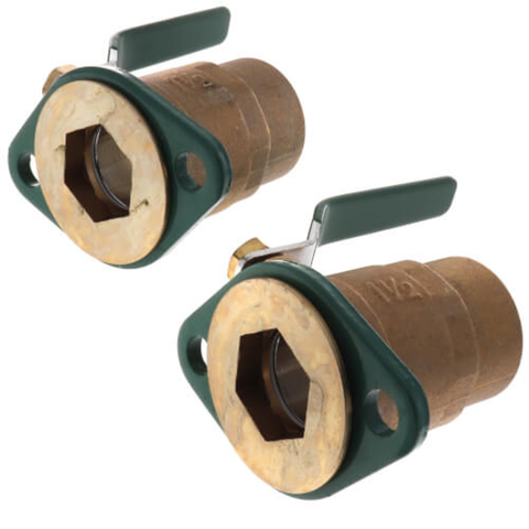 Taco SFL-150S 1-1/2" Sweat Shut-Off Freedom Swivel-Flange Set (Lead Free) Back View
