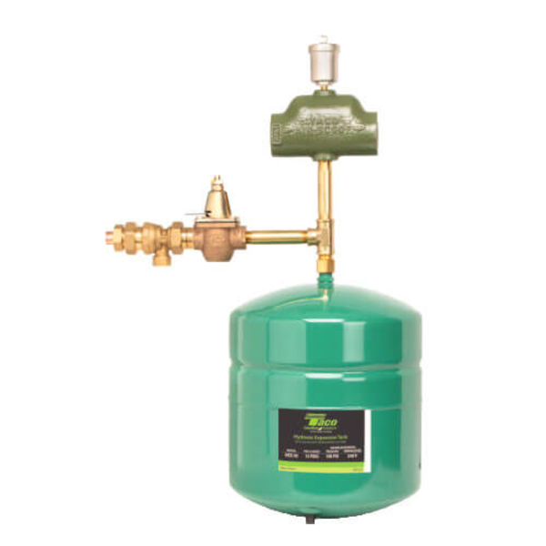 Taco TTK-125T-SEL 1-1/4" Select Near Boiler Trim Kit (Air Separator, Comb. Boiler Feed Valve & Backflow Preventer, 4-1/2 Gal. Exp. Tank) Front View