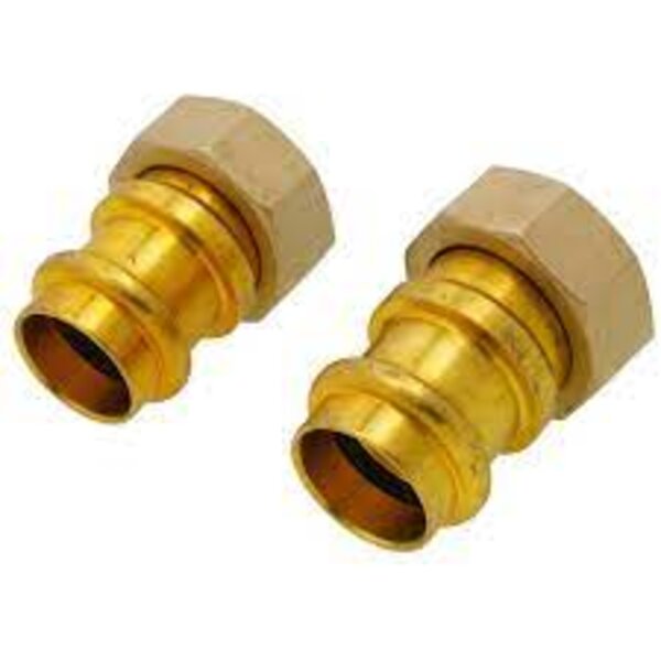 Taco UFS-100P 1" Union Press Fitting Kit Side View