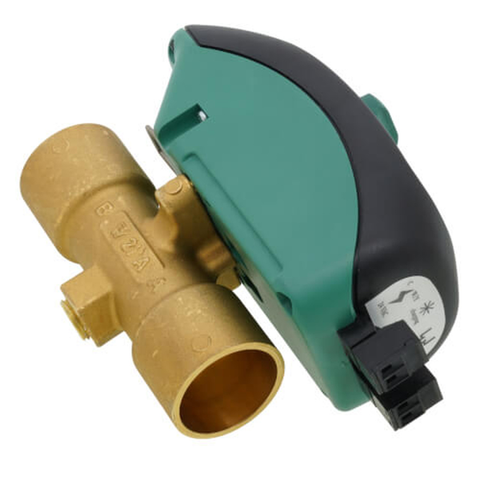 Taco Z050T3-2 1/2" 3-Way Zone Sentry Valve Normally Closed (Threaded) Back View
