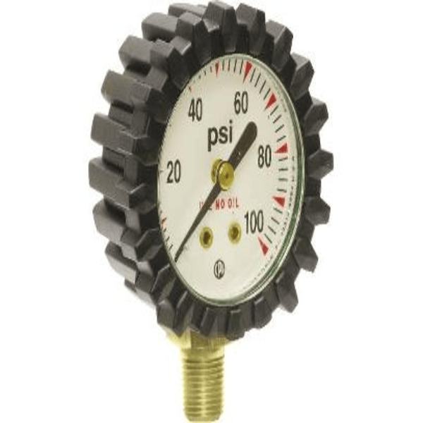 Uniweld Replacement G49D Oxygen Gauge Front View