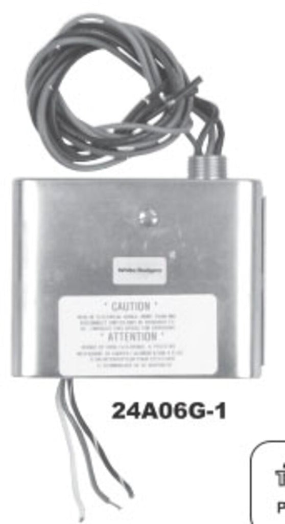 White-Rodgers 24A06G-1 240v/24v Electric Heat Relay Dual Side View