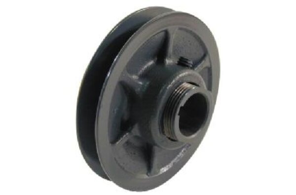 1VP50X1-1/8 Cast Iron Sheave Single Groove Variable Pitch Side View