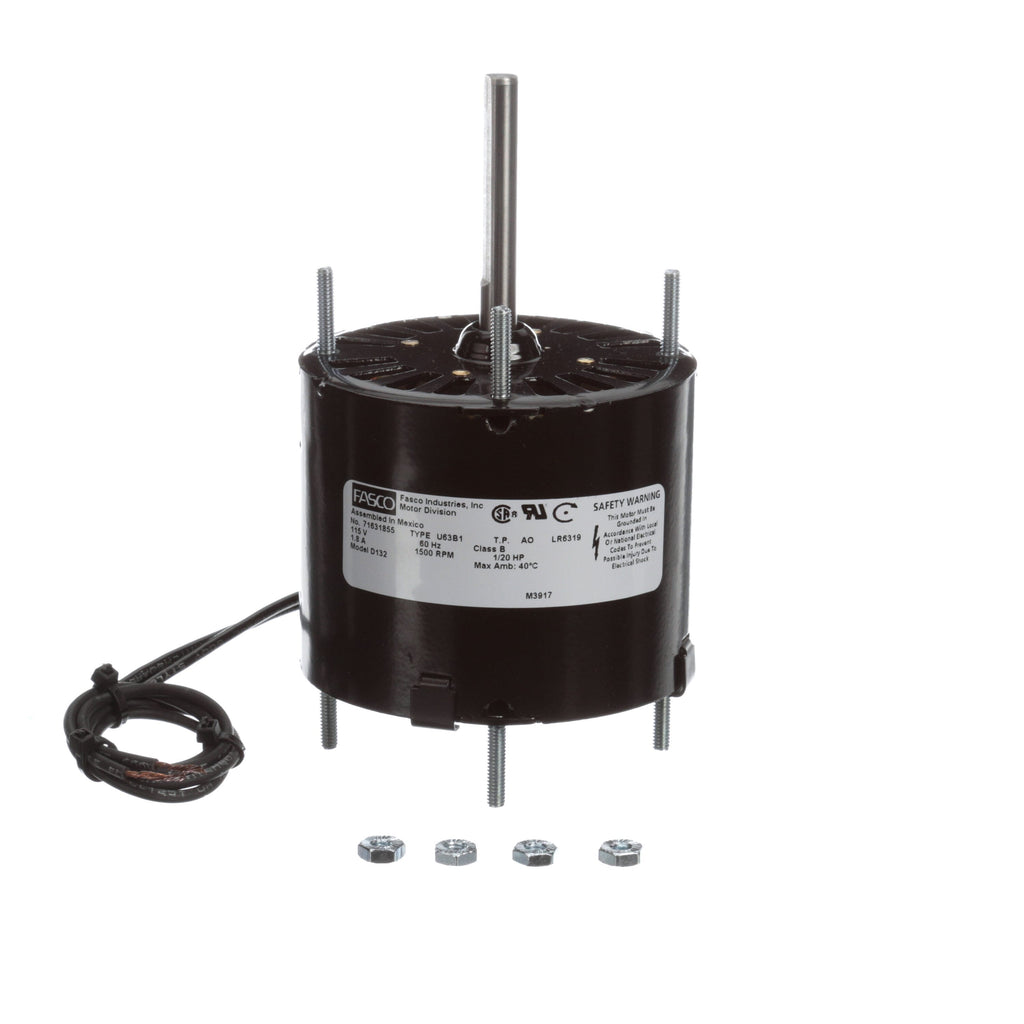 Fasco Open Air Over Direct Drive Motor Front view