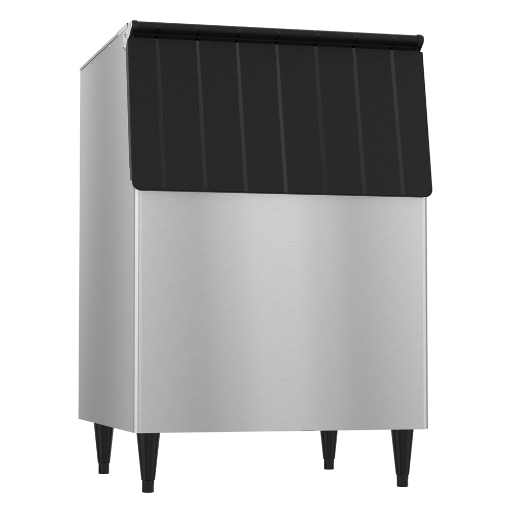 Ice Bin w/ Lift Up Door, Stainless Steel Exterior
