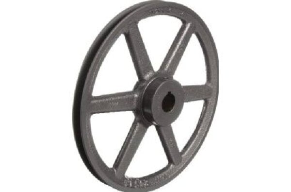 AK114X1-3/16 Cast Iron Sheave Single Groove Side View