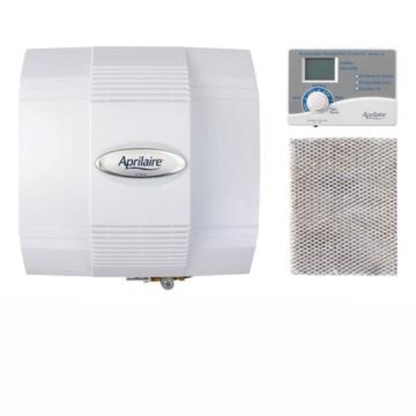 Aprilaire Powered Humidifier Collage View