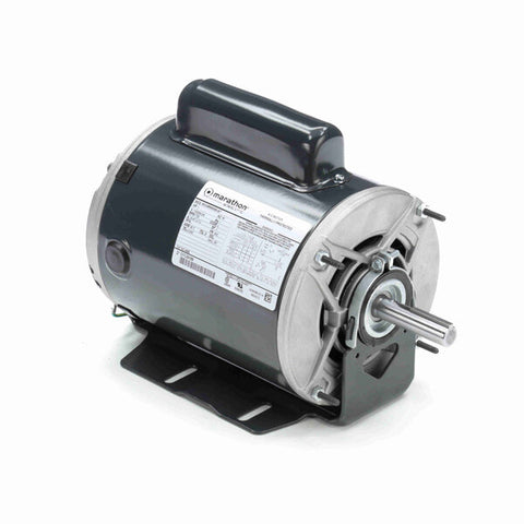 Marathon Belt Drive Motor Side View